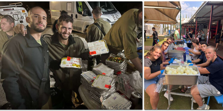 מעל 2000 מנות אוכל לחיילים: שיתוף פעולה מקומי בין תנועת הצופים והמועצה הדתית בהרצליה