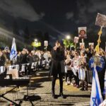 שלי שם טוב, אמו של עומר החטוף בעזה. צילום: אמילי סצ'י