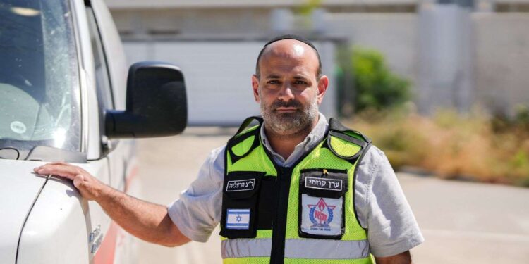 ערן קוזחי, ראש צוות הרצליה ואחראי משימות מיוחדות בארגון זק"א.