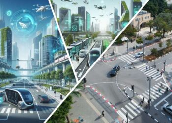 חזון ותוכנית העירייה לשיפור מרכז העיר. אילוסטרציה. צילום דוברות העירייה ושילוב של AI.