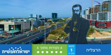 "מבחן השבת העירונית" שייסדה תנועת 'ישראל חופשית'.הרצליה מקום ראשון