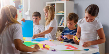 ילדים במסגרת חוגי אחר הצהריים. תמונה ממאגר