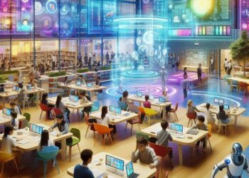 חדשנות פדגוגית במערכת החינוך בהרצליה. אילוסטרציה ב-AI