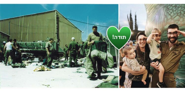 מהמילואים אל פעילות הוקרה באדיבות עיריית הרצליה. צילומים מימין: דוברות עיריית הרצליה, מערכת הרצליה היום.