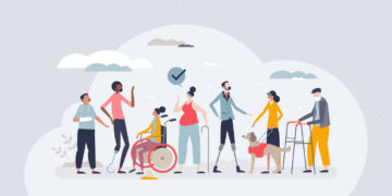 תמונת אילוסטרציה של אנשים עם מוגבלויות