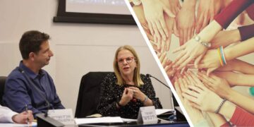 מימין, השופטת בדימוס הילה גרסטל, יו"ר ועדת "הסיפור המשותף של הרצליה". צילום דוברות עיריית הרצליה