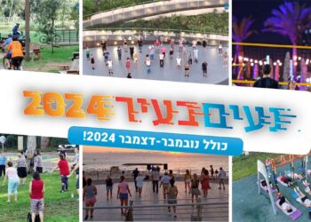 פעילות נעים בעיר לשנת 2024 בהרצליה מתארכת גם לחודשים נובמבר ודצמבר. צילומים דוברות העירייה