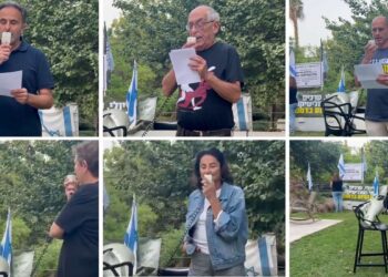 הדוברים השבוע בסלון הדמוקרטיה. צילומים מתוך טוויטר (X)