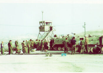 חיילים בשירות מילואים קרבי אי שם בארץ. צילום פרטי