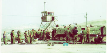 חיילים בשירות מילואים קרבי אי שם בארץ. צילום פרטי