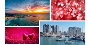 בתי המלון בהרצליה משיקים חבילות רומנטיות לכבוד חודש האהבה. צילום מימין למטה חגי טימסיט. צילום משמאל למעלה: עידו מאירוביץ