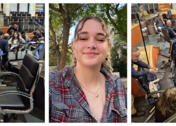 אריאל זיו, יו"ר מועצת הנוער הנכנסת. צילומים פרטי