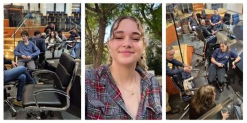 אריאל זיו, יו"ר מועצת הנוער הנכנסת. צילומים פרטי