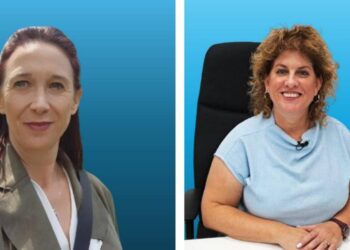 משמאל לימור מילר, מימין: טלי תמרי גבע. צילומים דוברות העירייה