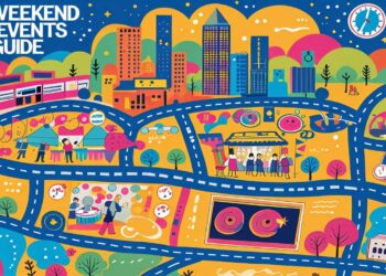 הרצליה מתכוננת לסוף שבוע עמוס באירועי תרבות, מוזיקה ובידור לכל הגילאים. איור Envato AI