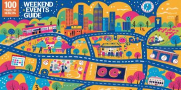 הרצליה מתכוננת לסוף שבוע עמוס באירועי תרבות, מוזיקה ובידור לכל הגילאים. איור Envato AI