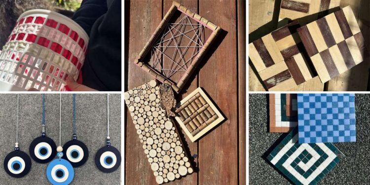 מבין העבודות של תלמידי בית הספר אופק. צילומים צוות ההוראה