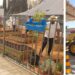 שלומי ביטון, הטרקטור והגינה החדשה בבית הספר קרן אור. צילומים דוברות העירייה