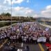 צעדה קודמת למען החטופים. צילום מתוך סרטון באתר מטה משפחות החטופים