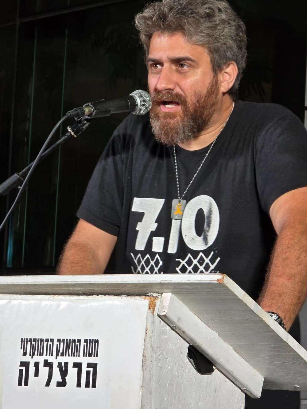מתן ליבנה ג'רבי, רס"ן במיל' וחבר במחאת המילואמניקים הצעירים. צילום: רוית אלקיס יגרמן