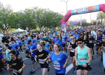 מרוץ הרצליה 2025' כ-4000 רצות ורצים צפויים להשתתתף השנה. צילום דוברות העירייה