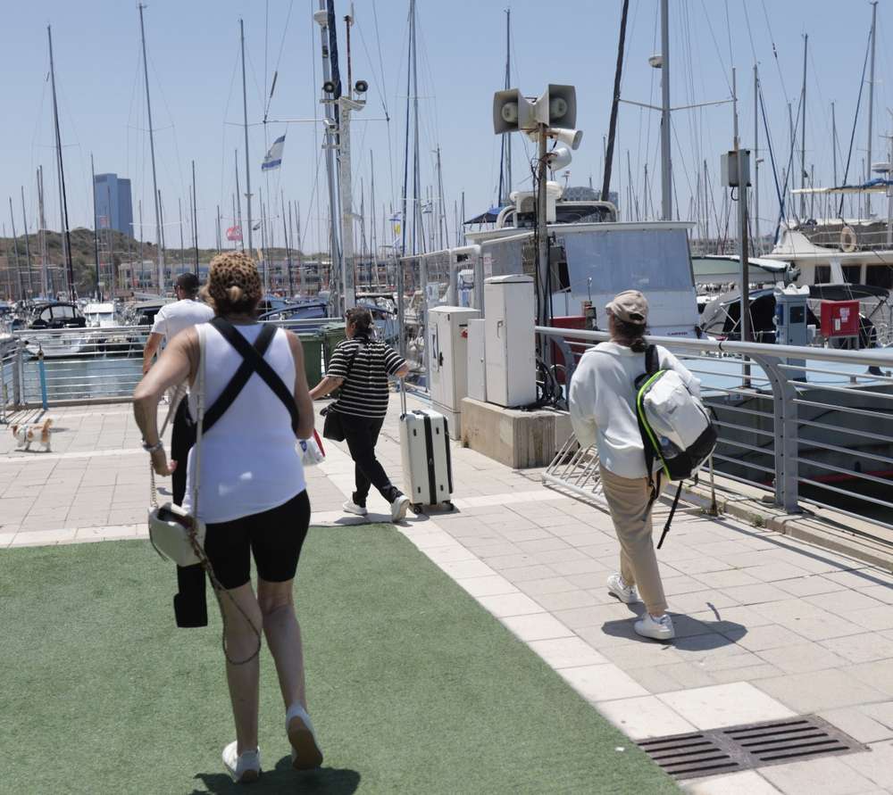 המרינה ממלאת תפקיד חשוב ומאפשרת חזרה לישראל באופן רציף במהלך כל ימות השבוע. צילום דוברות העירייה