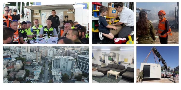 מהלילה הראשון ועד החזרה לשגרה - הסיפור המרגש של הנהגה מקומית וקהילה שגילתה את כוחה האמיתי. צילומים דוברות העירייה