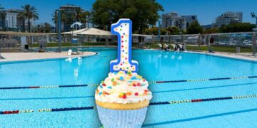 קאנטרי הרצליה חוגג שנה לפתיחתו המחודשת. צילום רקע דוברות העירייה