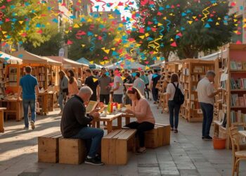 9-8 ביולי בשדרות ח"ן עם הופעות, יריד ספרים ופעילויות לכל המשפחה, הופעות של אורי בנאי ורונית שחר. תמונה: עיבוד AI