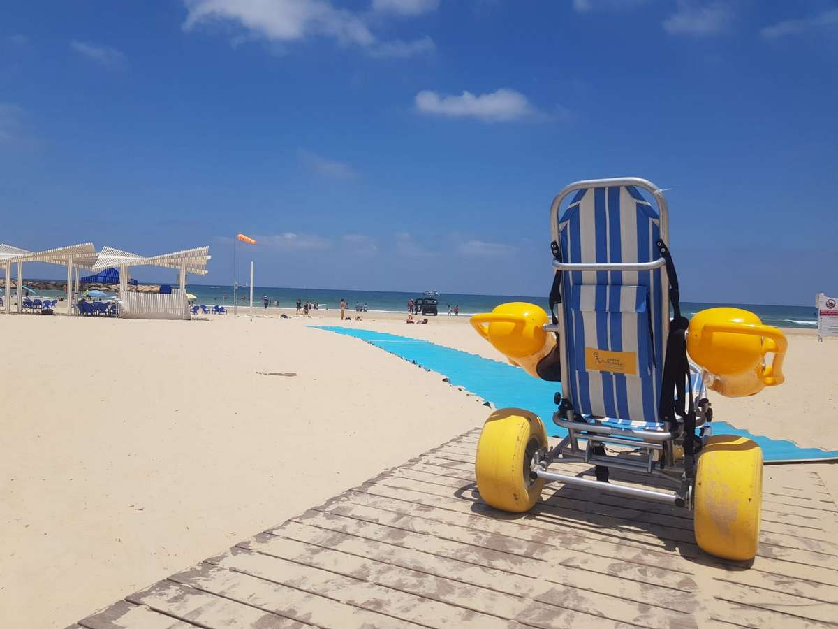 החזון שלנו הוא להקים רשת חופים שוויוניים ונגישים באמת לאורך חופי ישראל. צילום דוברות העירייה