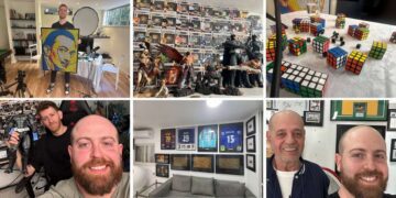 בר גינדי היוצר והמגיש של הפודקאסט "אנשים ואספנים". צילומים בר גינדי