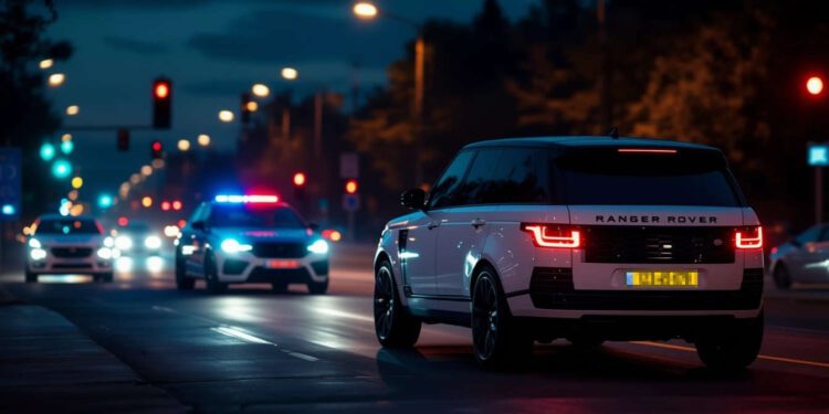 נער בן 13 נתפס נוהג ברכב יוקרה בלי רישיון - הסיע את חבריו בהרצליה. תמונה: עיבוד AI