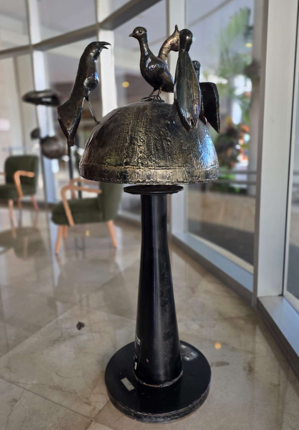 תהליך השלום – יצירה שמספרת סיפור מורכב. צילום: מערכת האתר