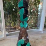 היצירה "תכלית החיים", מעגלי וגם זמן קצוב. צילום מערכת האתר