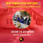 ההזמנה שהופצה בקרב ארגוני המחאה. מקור: רשתות חברתיות