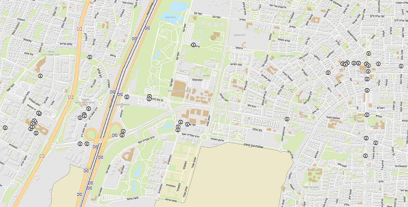 מפה מעודכנת לתאריך 3/11/2025, מומלץ להתעדכן באתר העירייה.