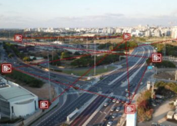 מערכת מצלמות אכיפה נייחות וניידות לאכיפת חוקי תנועה וחניה ברחבי העיר. אילוסטרציה: מערכת האתר