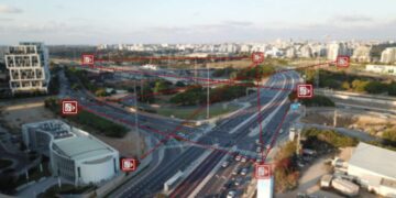 מערכת מצלמות אכיפה נייחות וניידות לאכיפת חוקי תנועה וחניה ברחבי העיר. אילוסטרציה: מערכת האתר