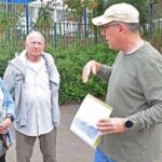 צחי נבוא במהלך אחד הסיורים הקודמים. צילום פרטי