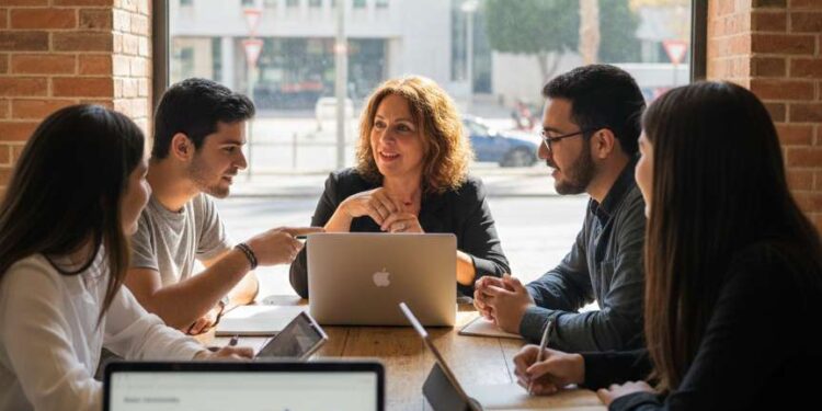 בעלי עסקים בהרצליה יוכלו לקבל ליווי מקצועי ורעיונות חדשניים לפעילות השיווקית. תמונה: עיבוד AI