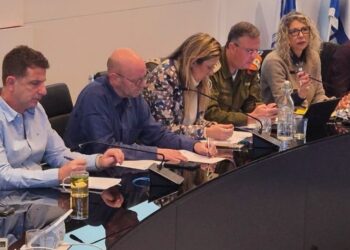 תרגיל (שניקבע זמן רב מראש) מוכנות לחירום והקמת מרכזי פינוי משפחות. צילום דוברות העירייה