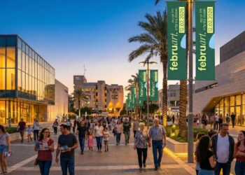 פברוארט חוזר: כל מוסדות התרבות והאמנות בהרצליה יפתחו את שעריהם ויקיימו אירועים ייחודיים וחד פעמיים בשעות הערב והלילה. תמונה עיבוד AI