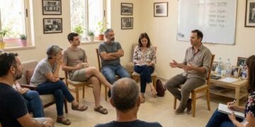 "איך הופכים את הזיכרון לסיפור?" - שאלה אחת שמניעה סדנה חדשה בהרצליה. תמונה: עיבוד AI