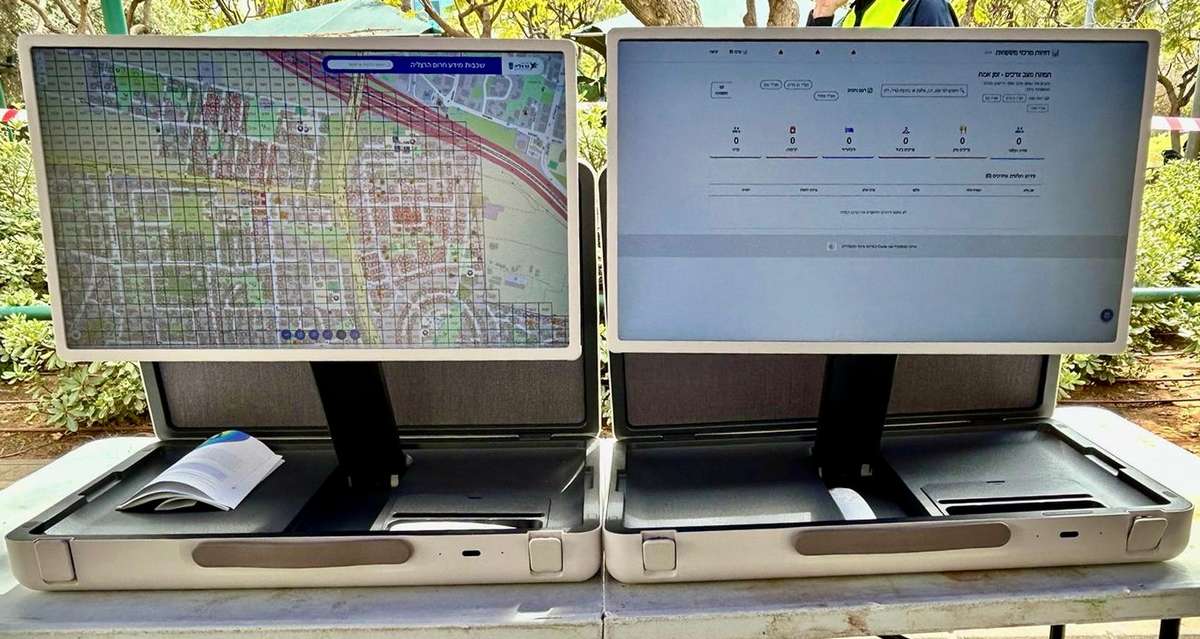 -מערכת שיבולת היא פלטפורמה עירונית לניהול מידע ותפעול בחירום, שמאפשרת שליטה מלאה בתמונת המצב בזמן אמת. צילום: דוברות העירייה