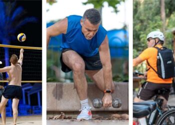 "נעים בעיר" חוזרת עם עשרות אימוני כושר וספורט באוויר הפתוח וללא תשלום. צילומים: דוברות העירייה