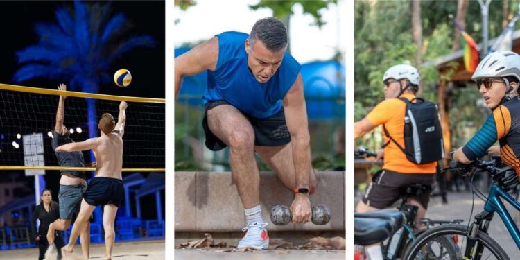 "נעים בעיר" חוזרת עם עשרות אימוני כושר וספורט באוויר הפתוח וללא תשלום. צילומים: דוברות העירייה