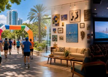 מרוץ Winner, אנימיקס ו־HOME&ART: שלושה אירועים גדולים בסופ״ש אחד בהרצליה. תמונה: עיבוד AI