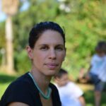 שרון מיכאל רמון - מובילת פרויקט ההקמה של התיכון העירוני ממלכתי השש שנתי בהרצליה. צילום: דרור מילר.