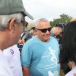 בין המשתתפים באירוע היה גם הרמטכ״ל לשעבר וחבר הכנסת גדי איזנקוט, ששכל את בנו, רס״ר (במיל׳) גל מאיר איזנקוט ז״ל, במלחמת חרבות ברזל. צילום: דוברות עיריית הרצליה