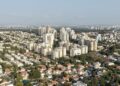 שכונת נווה אמירים מבט מכיוון צפון מערב. תמונה: מערכת האתר